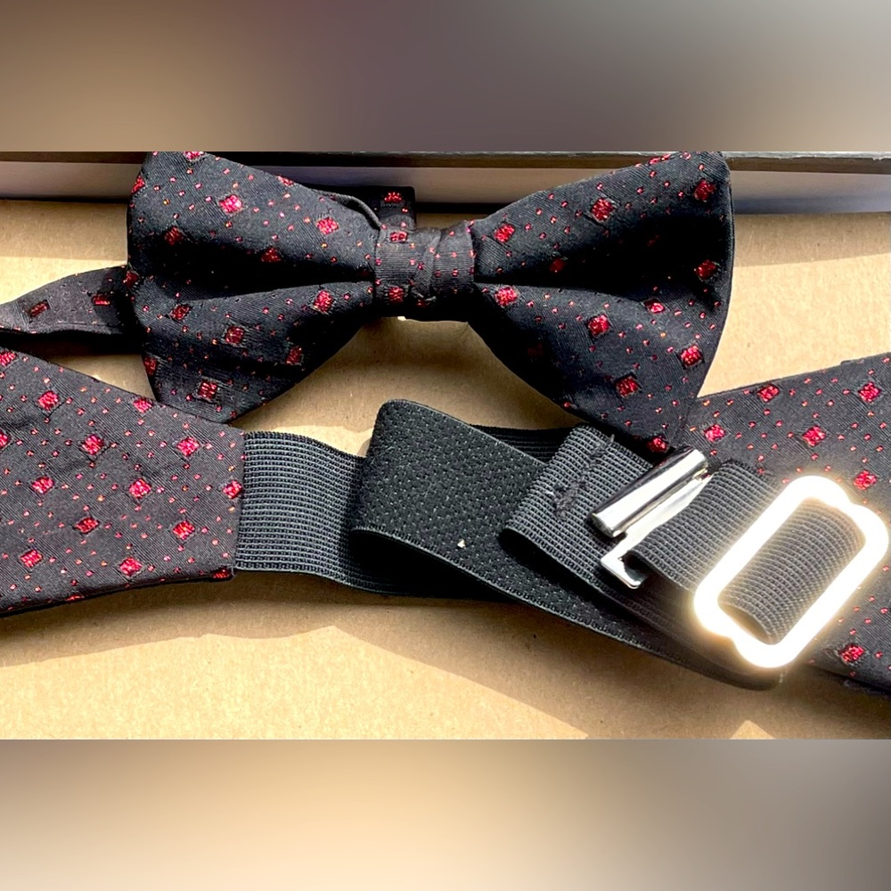 **$10 w/Bundle** Bow Tie & Cummerbund Set🎩🥂🎉
